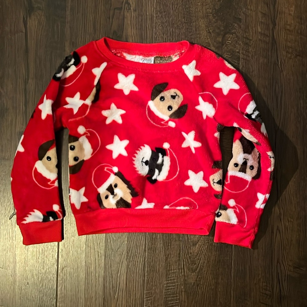 Cold Crush Plush Christmas Dog Sweater